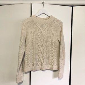Abercrombie & Fitch Cable Knit Sweater